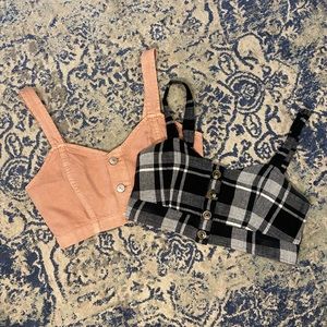 American Eagle Cropped Bra Top Bundle, size S